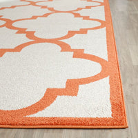 Safavieh Amherst Amt423F Beige / Orange Geometric Area Rug