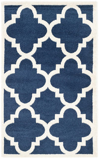 Safavieh Amherst Amt423P Navy / Beige Geometric Area Rug