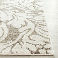 Safavieh Amherst Amt425R Dark Grey / Beige Floral / Country Area Rug