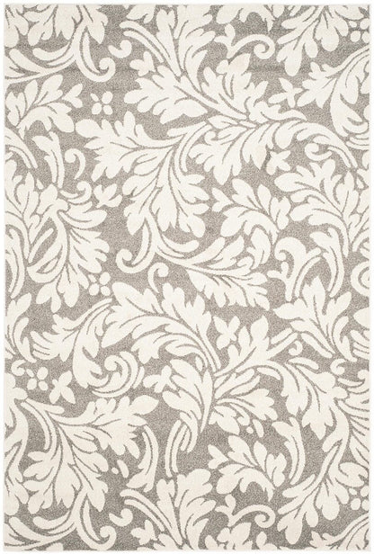 Safavieh Amherst Amt425R Dark Grey / Beige Floral / Country Area Rug