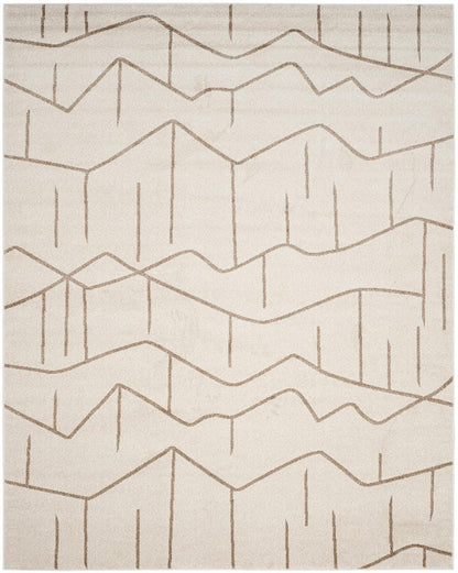 Safavieh Amherst Amt429K Ivory / Grey Geometric Area Rug