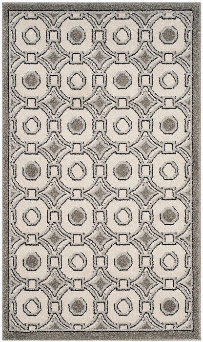 Safavieh Amherst Amt431E Ivory / Grey Damask Area Rug