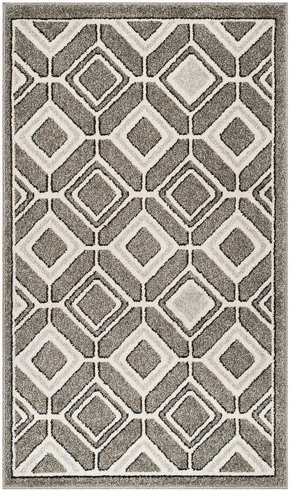 Safavieh Amherst Amt433C Grey / Light Grey Geometric Area Rug