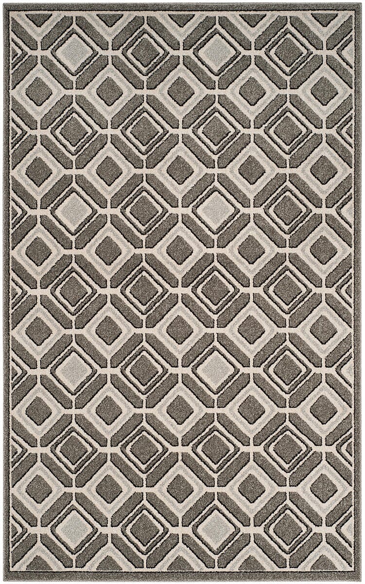 Safavieh Amherst Amt433C Grey / Light Grey Geometric Area Rug