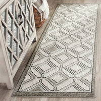 Safavieh Amherst Amt433E Ivory / Light Grey Geometric Area Rug