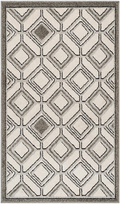 Safavieh Amherst Amt433E Ivory / Light Grey Geometric Area Rug