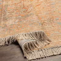 Surya Amasya Amy-2305 Burnt Orange, Coral, Peach, Dark Red Area Rug