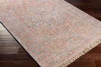 Surya Amasya Amy-2306 Burnt Orange, Dark Red, Dark Blue, Aqua Area Rug