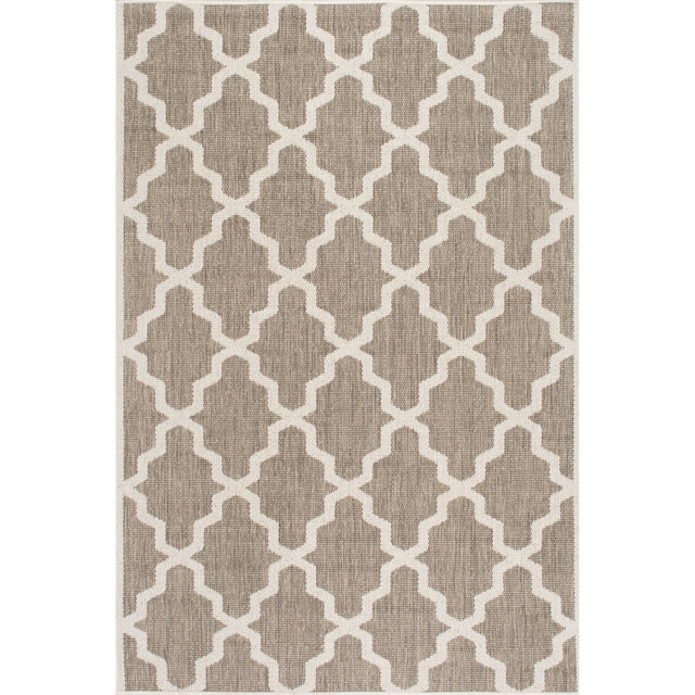 Nuloom Gina Moroccan Trellis Ngi2854C Taupe Rug.