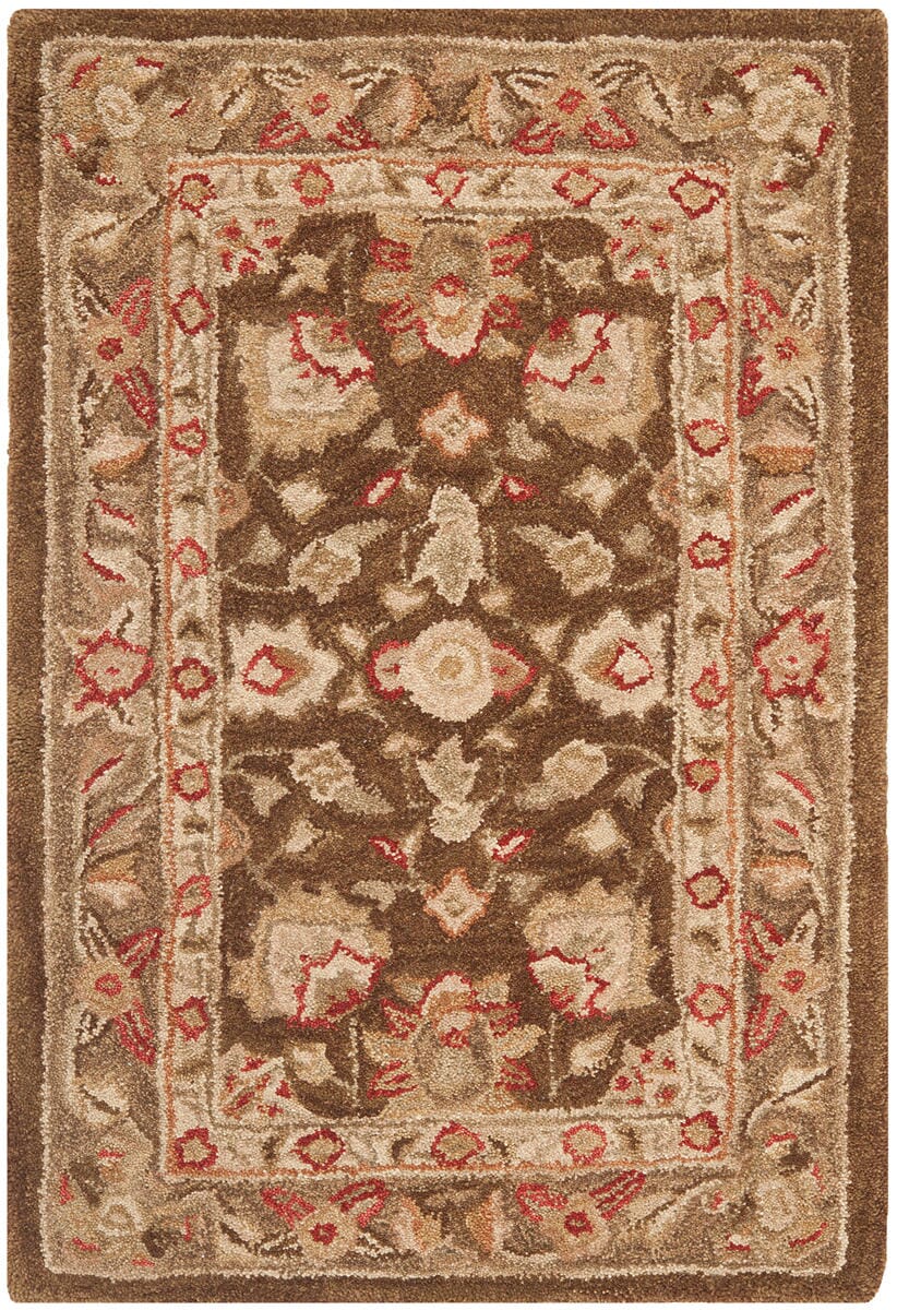 Safavieh Anatolia An512F Brown / Green Area Rug