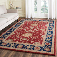 Safavieh Anatolia An517A Red / Navy Area Rug