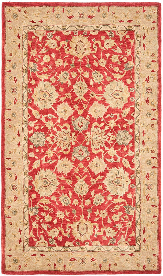 Safavieh Anatolia An522A Red / Ivory Area Rug