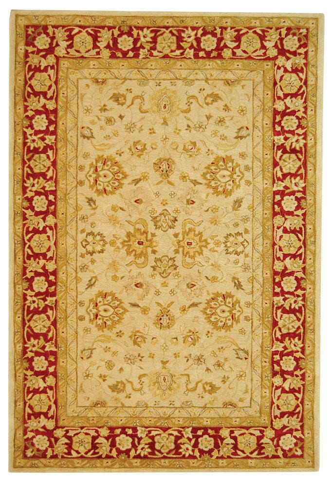 Safavieh Anatolia An522C Ivory / Red Area Rug