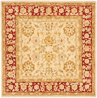 Safavieh Anatolia An522C Ivory / Red Area Rug