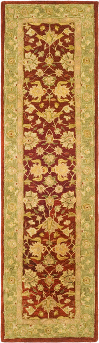 Safavieh Anatolia an522d Red / Moss Area Rug