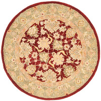 Safavieh Anatolia An522D Red / Moss Area Rug