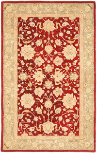 Safavieh Anatolia An522D Red / Moss Area Rug