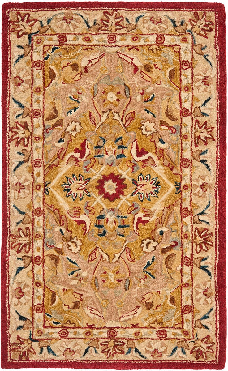 Safavieh Anatolia An534A Gold / Ivory Area Rug