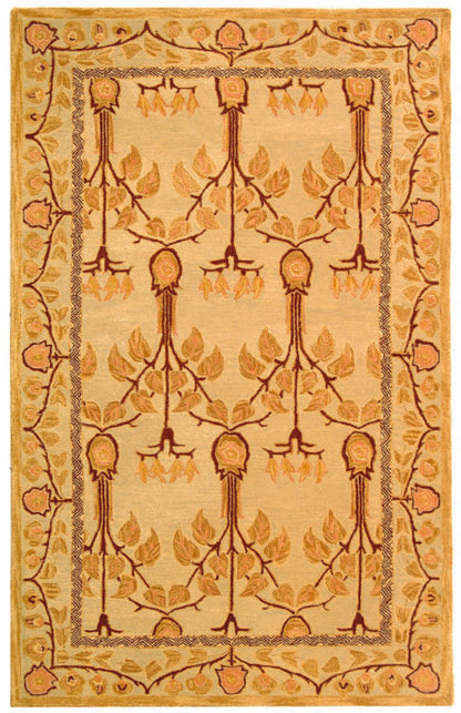 Safavieh Anatolia an542b Ivory / Gold Area Rug