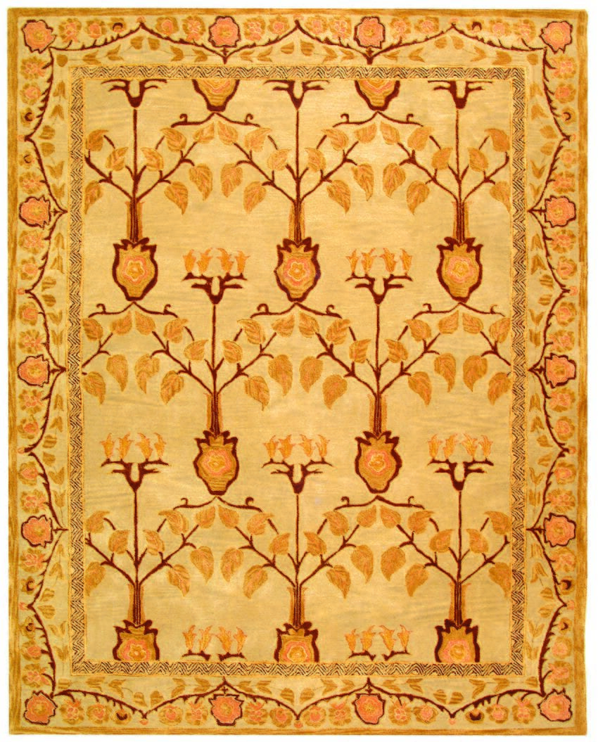 Safavieh Anatolia An542B Ivory / Gold Area Rug