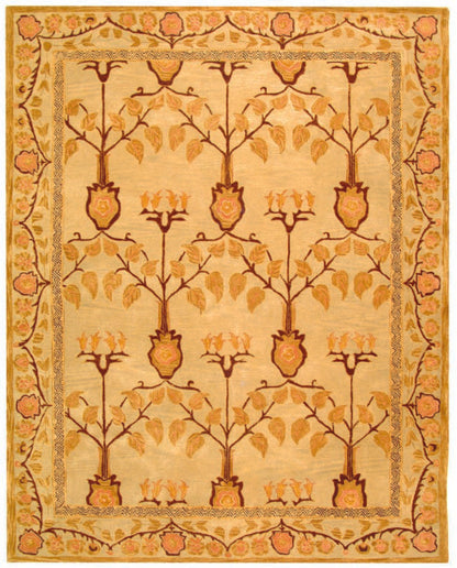 Safavieh Anatolia An542B Ivory / Gold Area Rug