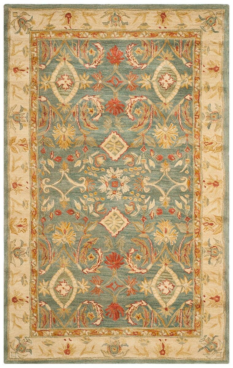 Safavieh Anatolia An544D Light Blue / Ivory Area Rug