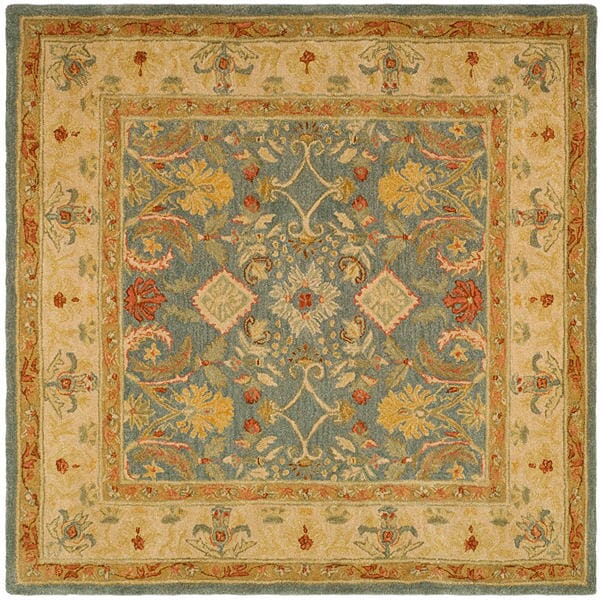 Safavieh Anatolia An544D Light Blue / Ivory Area Rug