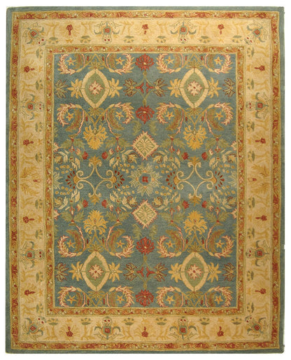 Safavieh Anatolia An544D Light Blue / Ivory Area Rug