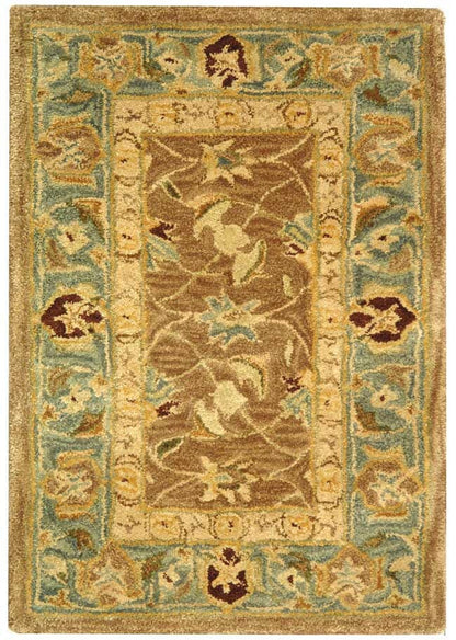 Safavieh Anatolia an549a Brown / Blue Area Rug