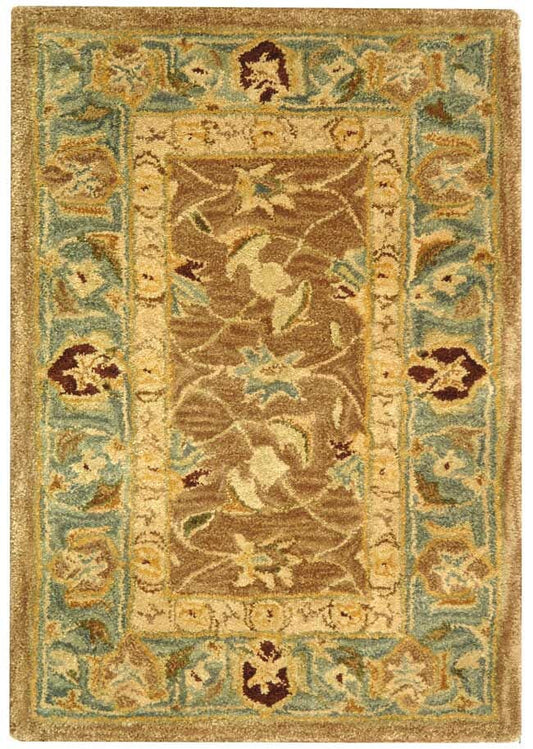 Safavieh Anatolia an549a Brown / Blue Area Rug