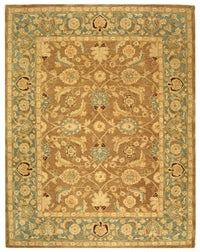 Safavieh Anatolia an549a Brown / Blue Area Rug