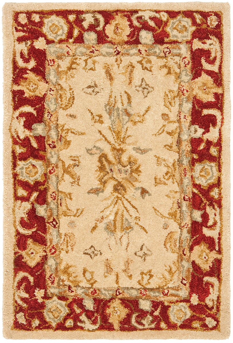 Safavieh Anatolia An551A Ivory / Red Area Rug