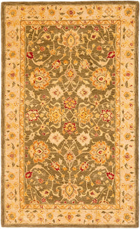 Safavieh Anatolia an553a Green / Gold Area Rug