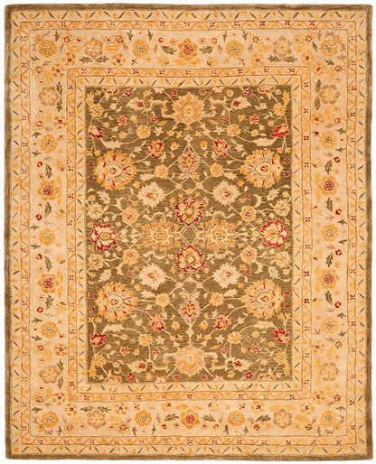 Safavieh Anatolia an553a Green / Gold Area Rug