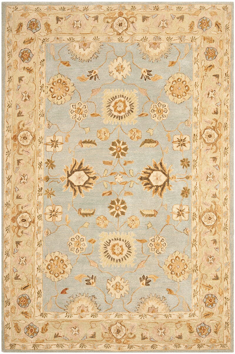 Safavieh Anatolia An556B Blue / Sage Area Rug