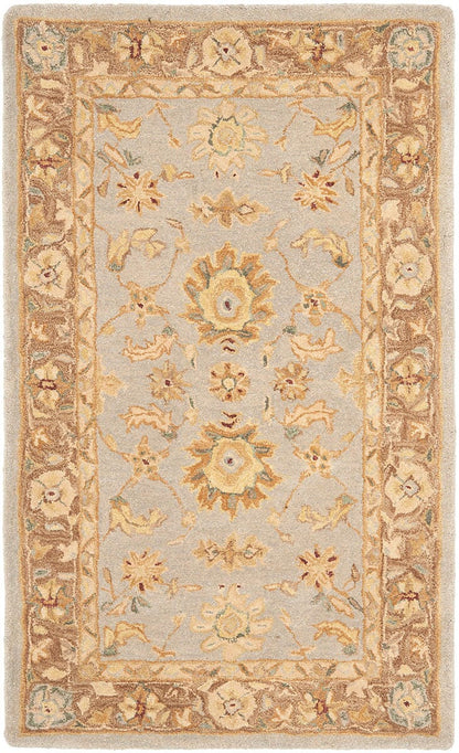 Safavieh Anatolia An557A Teal / Brown Area Rug