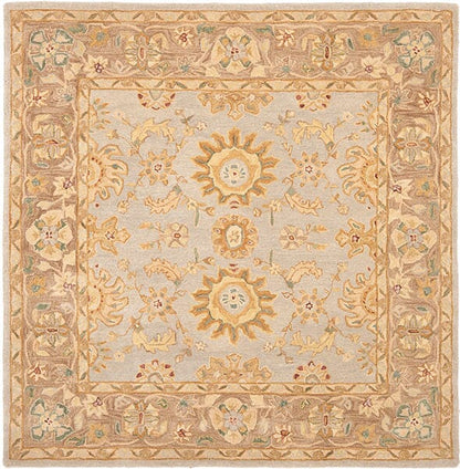 Safavieh Anatolia An557A Teal / Brown Area Rug