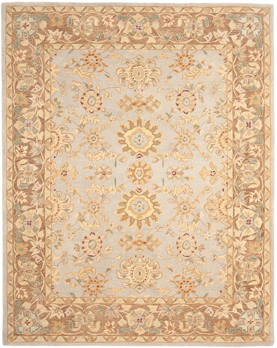 Safavieh Anatolia An557A Teal / Brown Area Rug