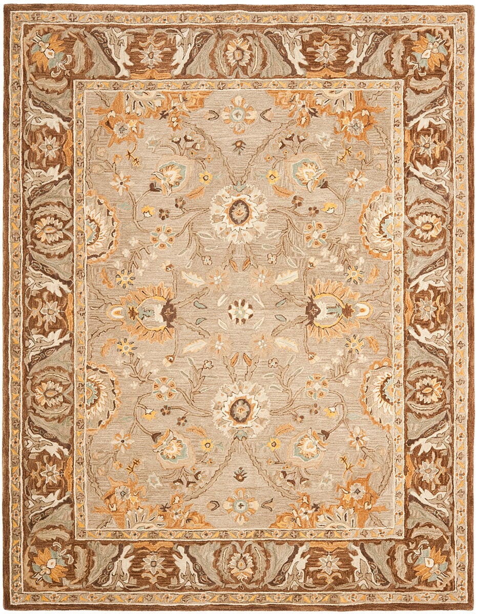 Safavieh Anatolia An558A Dark Grey / Brown Area Rug