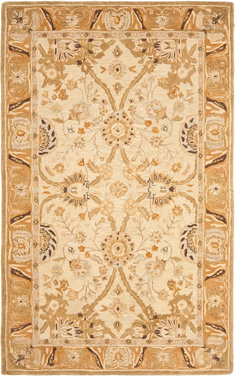 Safavieh Anatolia An558B Silver / Light Brown Area Rug