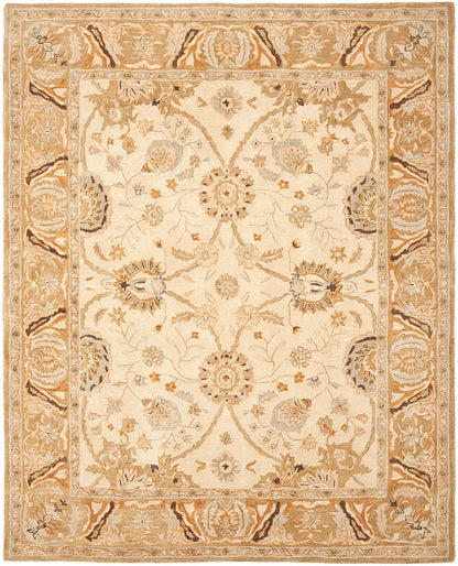 Safavieh Anatolia An558B Silver / Light Brown Area Rug