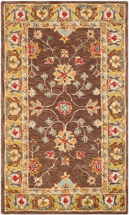 Safavieh Anatolia An562A Brown / Gold Area Rug