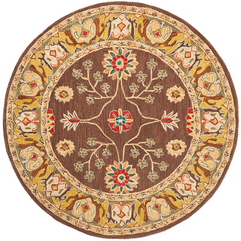 Safavieh Anatolia An562A Brown / Gold Area Rug