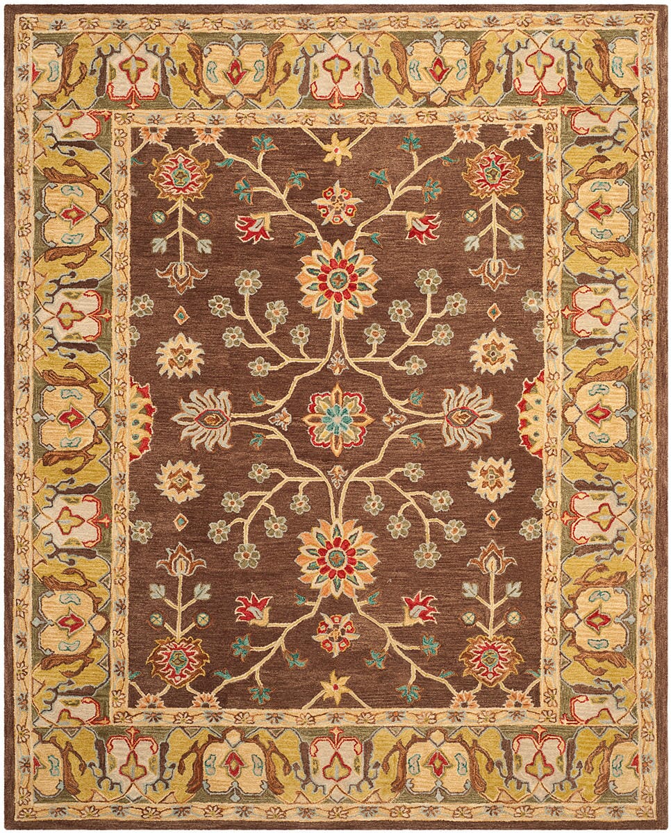 Safavieh Anatolia An562A Brown / Gold Area Rug