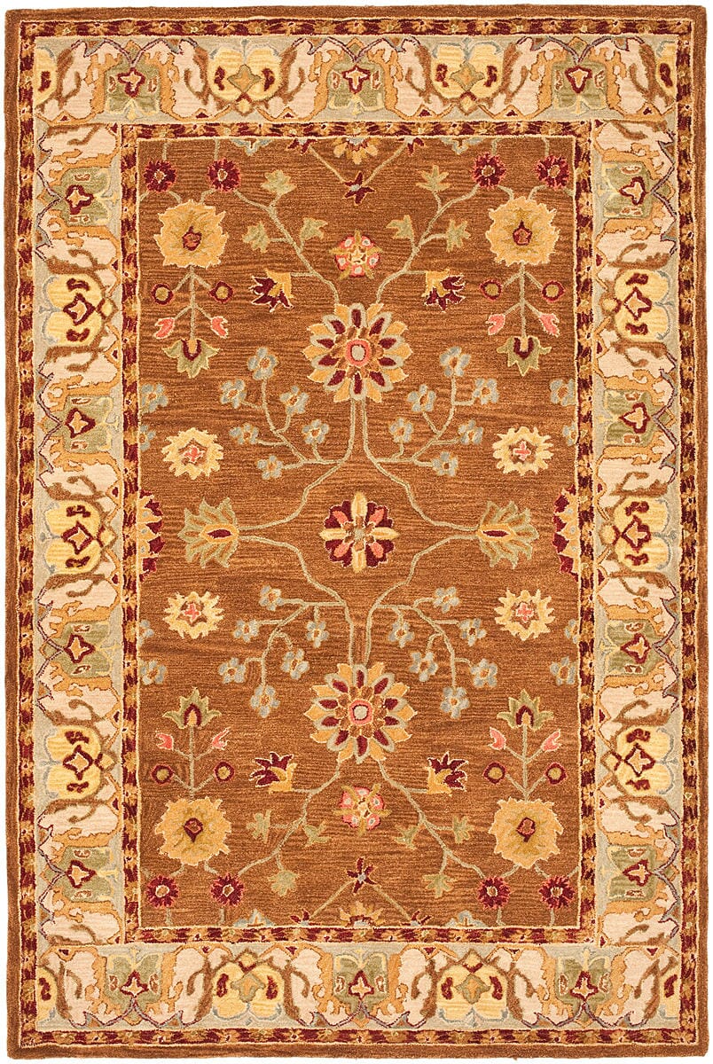 Safavieh Anatolia An562B Tan / Ivory Area Rug