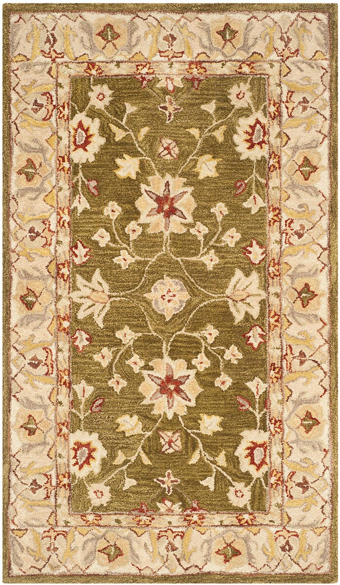 Safavieh Anatolia An562D Moss / Ivory Area Rug