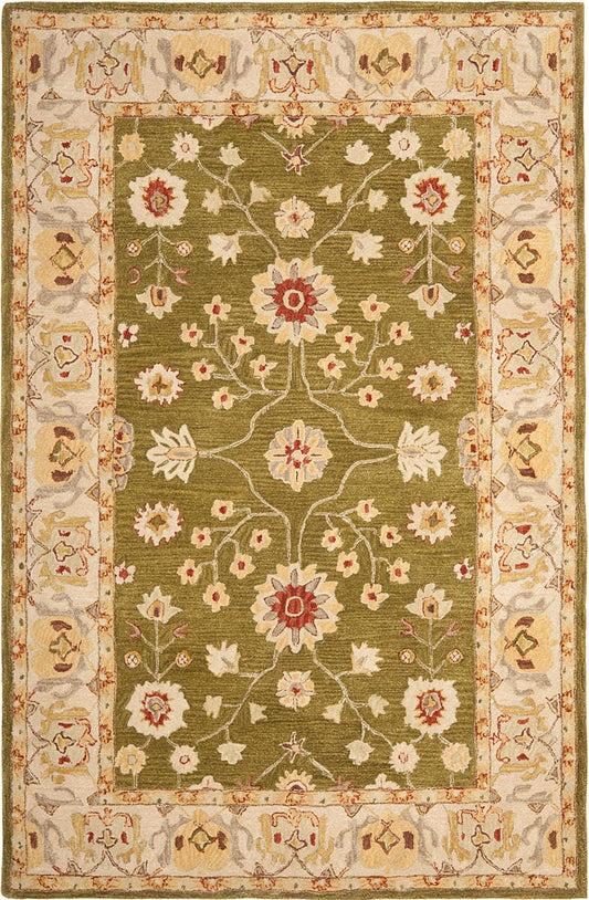 Safavieh Anatolia An562D Moss / Ivory Area Rug