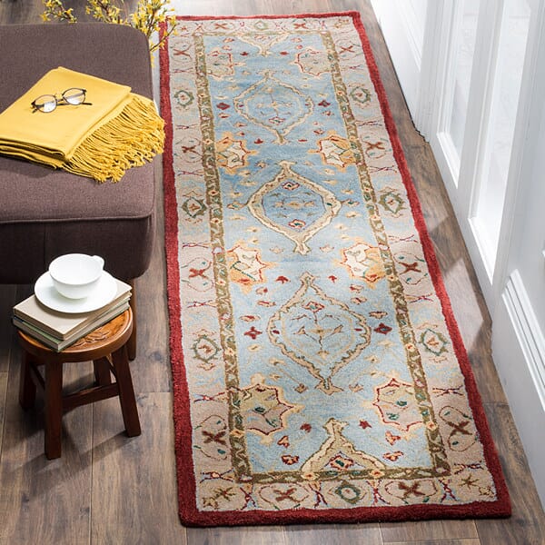 Safavieh Anatolia An566A Blue / Ivory Area Rug