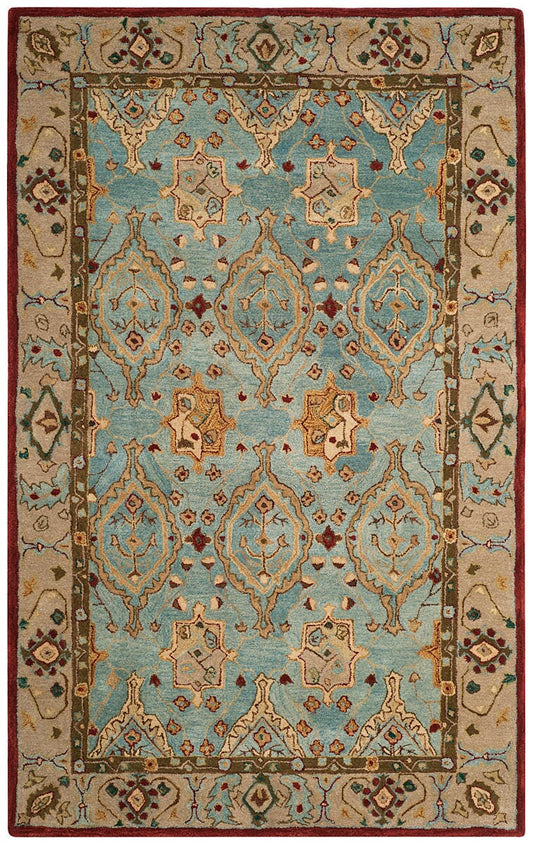 Safavieh Anatolia An566A Blue / Ivory Area Rug