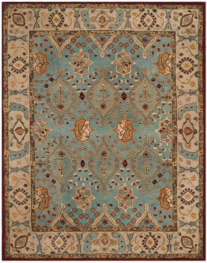 Safavieh Anatolia An566A Blue / Ivory Area Rug